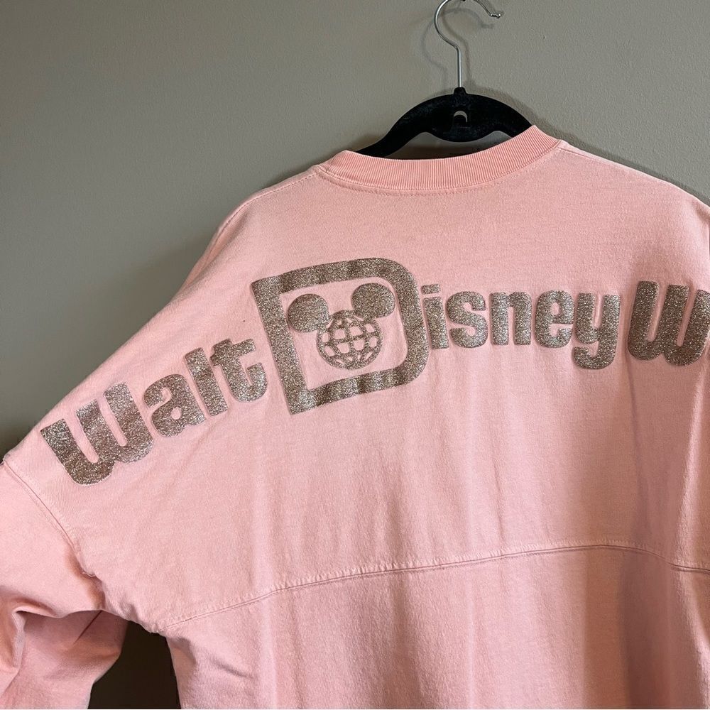 Disneyworld Spirit Jersey‎ Rose Gold Glitter Spirit Jersey XS - Picture 9 of 14
